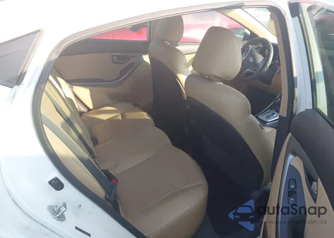 2012 Hyundai Elantra Gls/Limited from USA, damaged, VIN 5NPDH4AE4CH118507